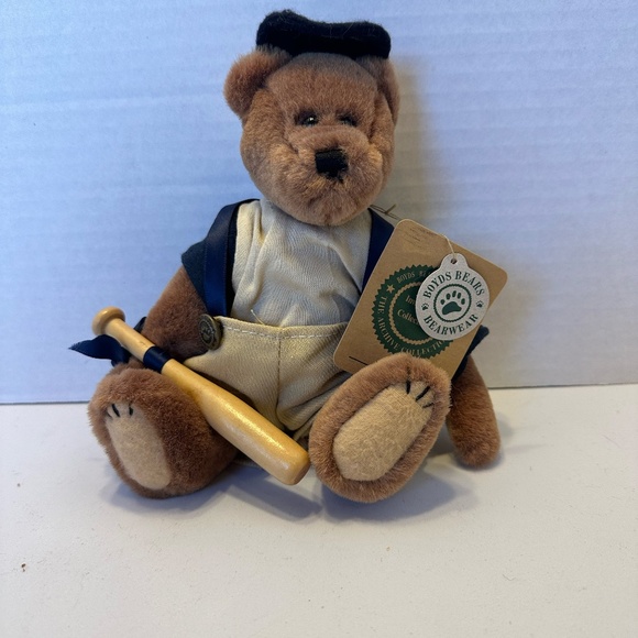 1998 Boyds Bear Archive Collection Slugger Medium L/E Stuffed Animal - Picture 6 of 10